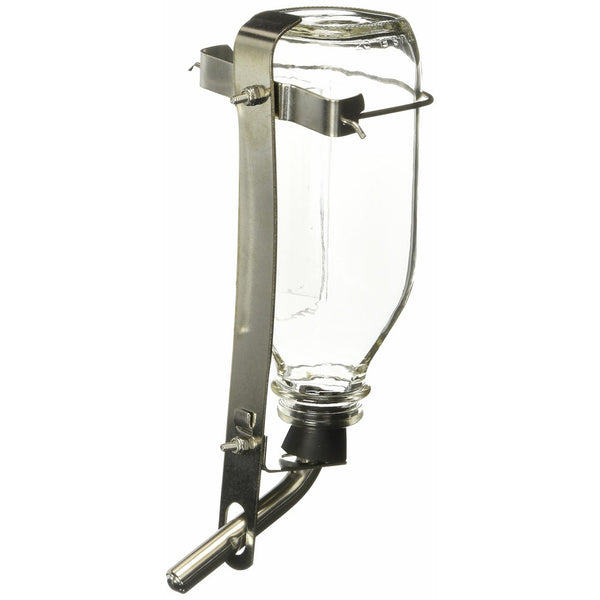 Lixit Pet Glass Water Bottle, 32-Ounce