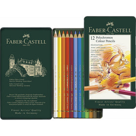 Faber-Castell Polychromos Artists' Color Pencils 12pc