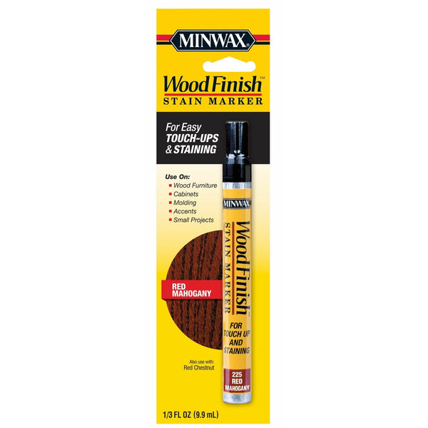 Minwax 63484000 Wood Finish Stain Marker, Red Mahogany