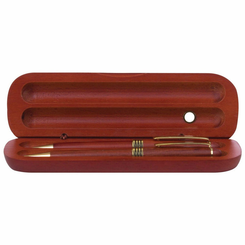 Rosewood GFWPP Wood Pen & Pencil Set