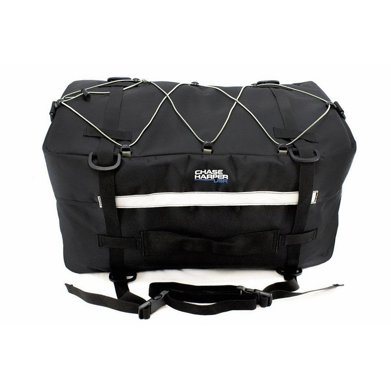 Chase Harper 4100 B'Alaska Tail Trunk - Water-Resistant, Tear-Resistant, Industrial Grade Ballistic Nylon with Adjustable Cinch Strap Mounting System for Universal Fit, 37.7 Liters of Storage - 21"L x 12"W x 9"H