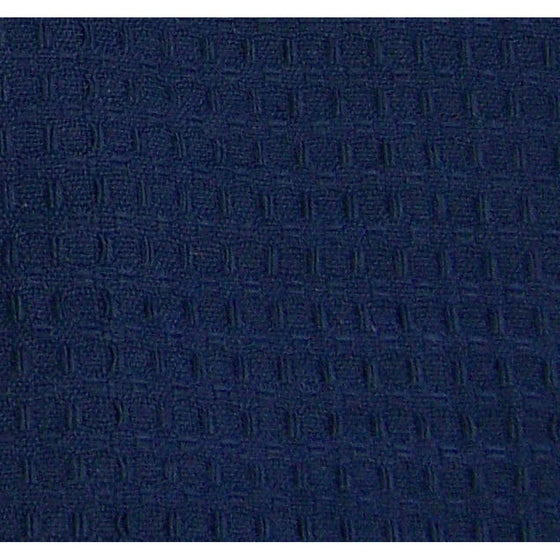 Dunroven House Waffle Weave Dishtowel 20 by 28-Inch, Navy