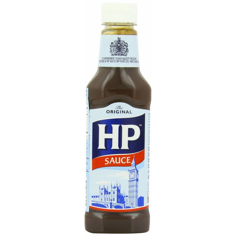 H P Sauce, 15 Ounce Plastic Bottles (Pack of 12)