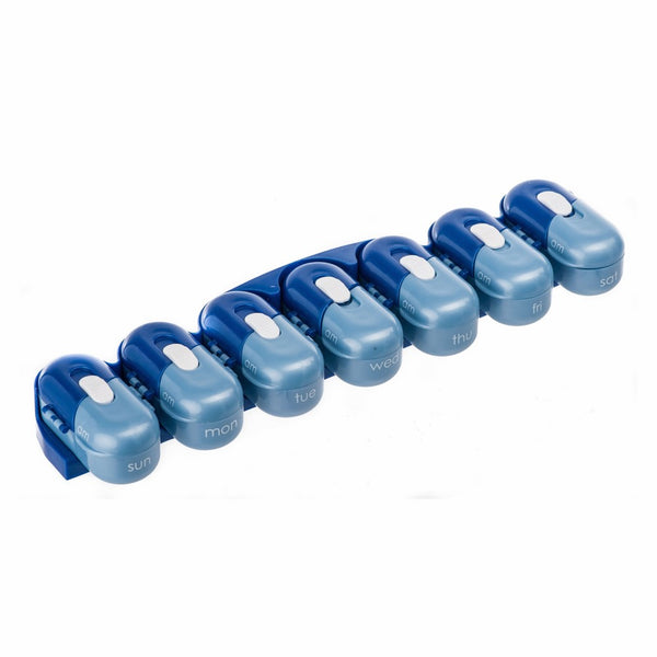 Fit & Healthy Portable Pill Organizer Pod Containers