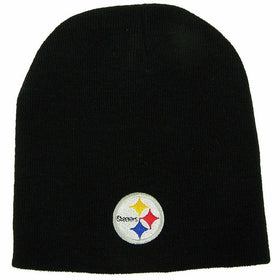 Pittsburgh Steelers Official NFL One Size Knit Beanie Stocking Hat Cap Pitt