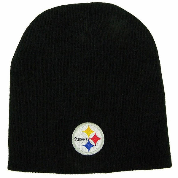 Pittsburgh Steelers Official NFL One Size Knit Beanie Stocking Hat Cap Pitt