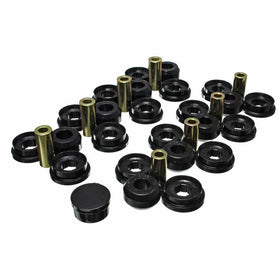 Energy Suspension 8.3129G Control Arm Bushing Set Black Rear Performance Polyurethane Control Arm Bushing Set