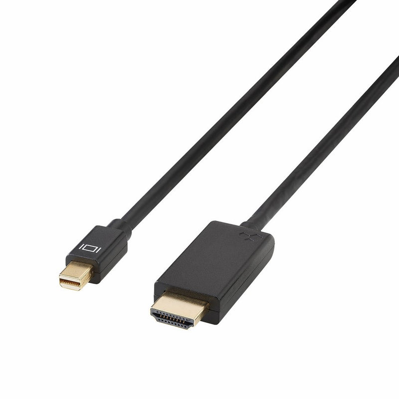 Kanex Mini DisplayPort / Thunderbolt to HDMI Cable 10 Feet (3.0 Meter) with Audio Support HD 1080p (1920x1080)