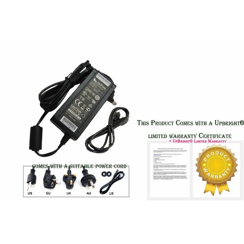 Verifone Power Supply (Omni 3730 , Vx 510, Vx 570 with Power Cord