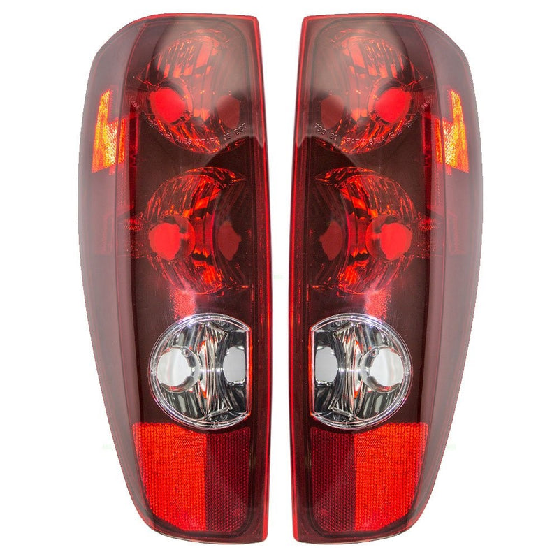 Driver and Passenger Taillights Tail Lamps Replacement for Chevrolet GMC Isuzu Pickup Truck 20825943 20825942