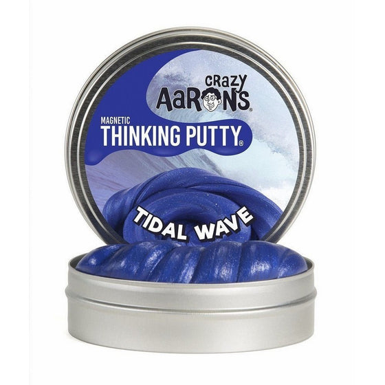 Crazy Aaron's Thinking Putty, 3.2 Ounce, Super Magnetic Tidal Wave