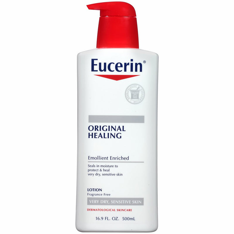 Eucerin Original Healing Rich Lotion 16.9 Fluid Ounce (packaging may vary)