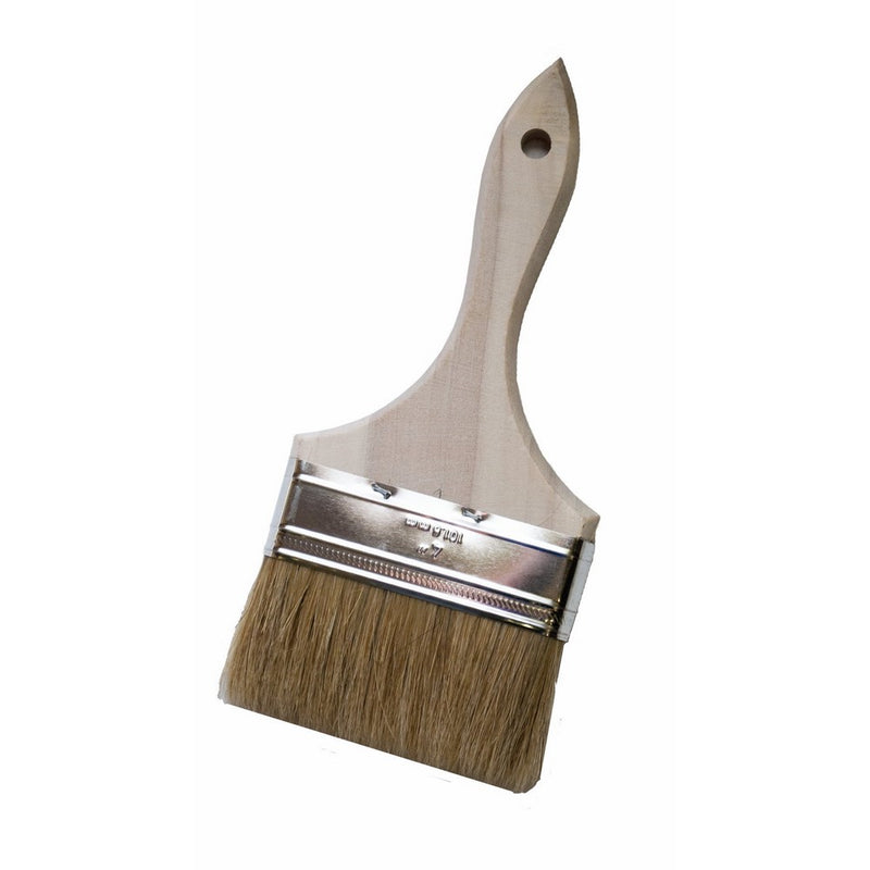 Magnolia Brush 236 Low Cost Double Thickness Paint or Chip Brush, 2-1/4" Trim, 4" Width, White (Case of 12)