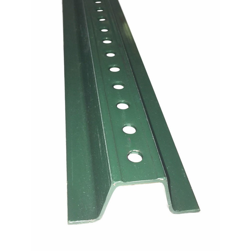 SmartSign U-Channel Sign Post, 8' Tall, Heavy Duty 2' Baked Enamel Steel Post