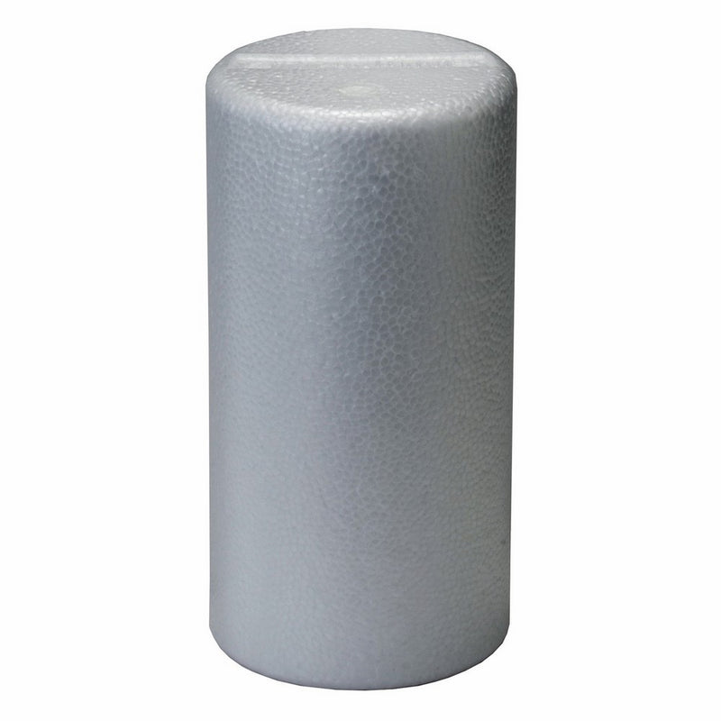 TheraBand Foam Roller, 12" Long High Density Pro Foam Roller Tool for Post-Workout Recovery & Pre-Workout Warm-Up, Roll Out Muscle Soreness, 6" Diameter, White