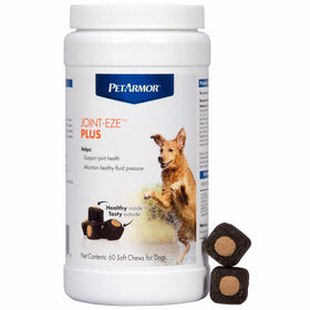 PETARMOR 60 Count Joint-Eze Plus Bottle Chewable for Dogs