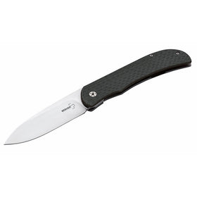 BOKER PLUS 01BO135 Exskelibur I Carbon Knife with 3.5-in. Blade