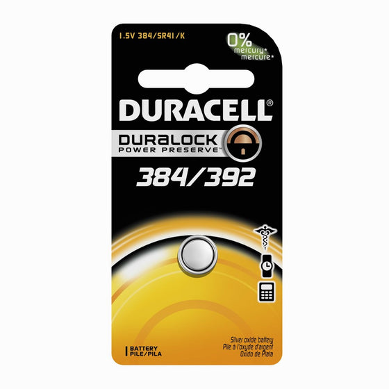 DURACELL D384/392B Watch/Calculator Battery