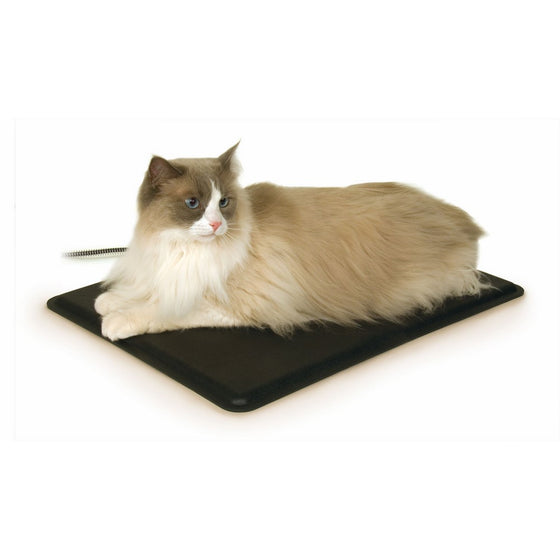 K&H Pet Products Extreme Weather Kitty Pad Black 12.5" x 18.5" 40W