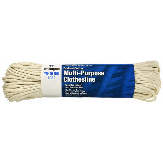 WELLINGTON CORDAGE 81842 7/32-Inch X 200-Feet Clothesline