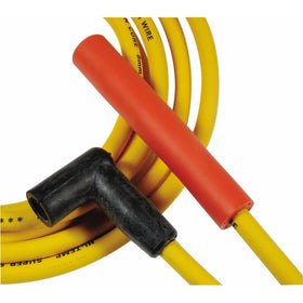ACCEL 4076 SuperStock 8mm 4000 Series Yellow Graphite Spark Plug Wire Set
