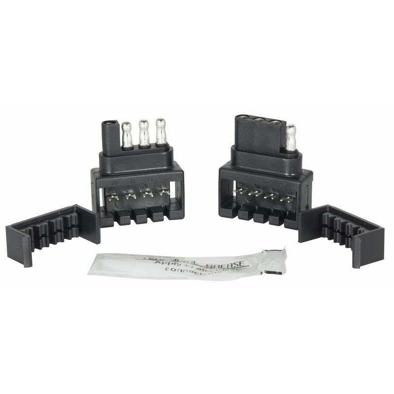 Hopkins 48195 Quick Fix 4-Wire Flat Set (Vehicle and Trailer Ends)