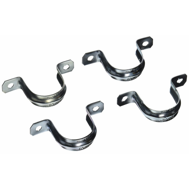 Halex 26164 4 Count 1-1/4-Inch EMT Two-Hole Strap