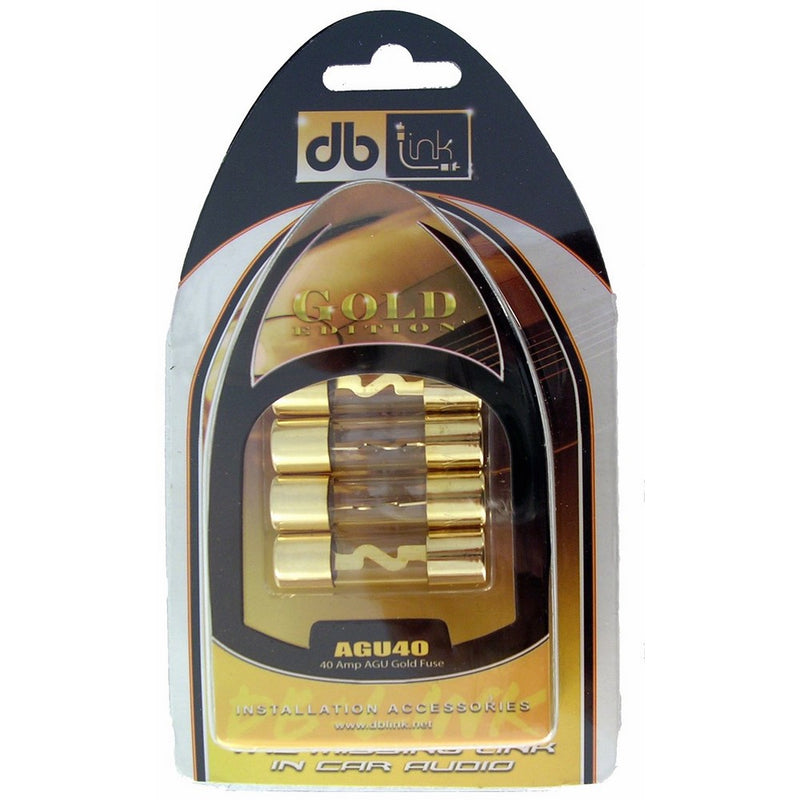 DB Link AGU40 40 Amp Gold AGU Fuses