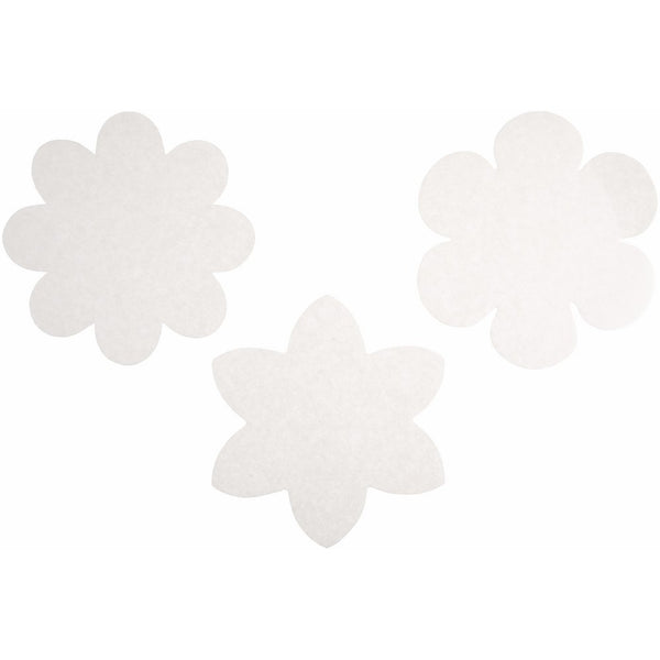 Roylco Color Diffusing Paper, Flowers Shape, 9" x 9"