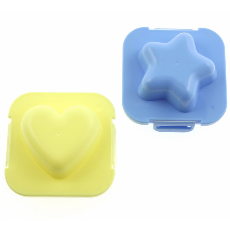 Plastic Egg Mold Heart and Star