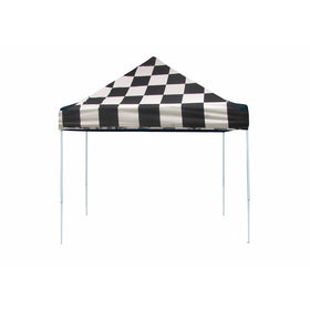 ShelterLogic Straight Leg Pop-Up Canopy with Roller Bag, 10 x 10 ft.