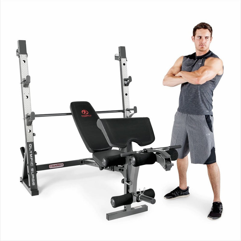 Marcy Olympic Weight Bench for Full-Body Workout MD-857