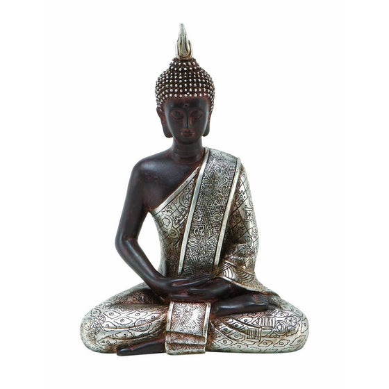 Deco 79 Thai Buddha Meditating Peace Harmony Statue, 8" H