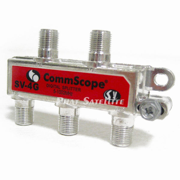 Coaxial SV-4G 5-1000MHz 4-way Splitter