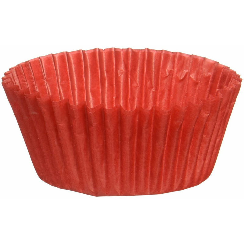 Glassine Baking Cups, Standard, 50 Count, Red