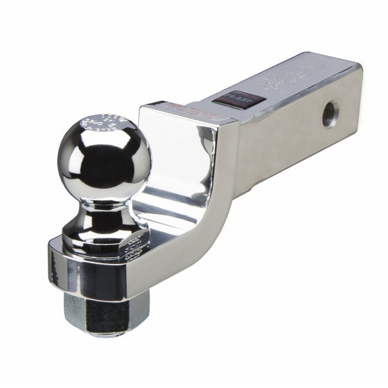 Fastway Flash BM DT-BM4200 Fixed Aluminum Ball Mount with 2 Inch Drop and 1 Inch Hole (Ball NOT Included)