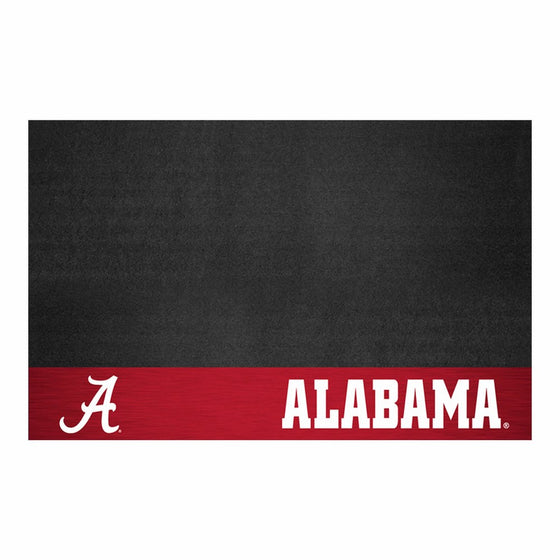 Fanmats NCAA University of Alabama Crimson Tide Vinyl Grill Mat
