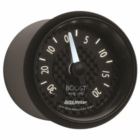 Auto Meter 8001 GT Series Mechanical Boost/Vacuum Gauge