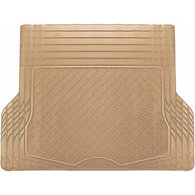 OxGord WeatherShield HD Rubber Trunk Cargo Liner Floor Mat, Trim-to-Fit for Car, SUV, Van, Trucks Beige
