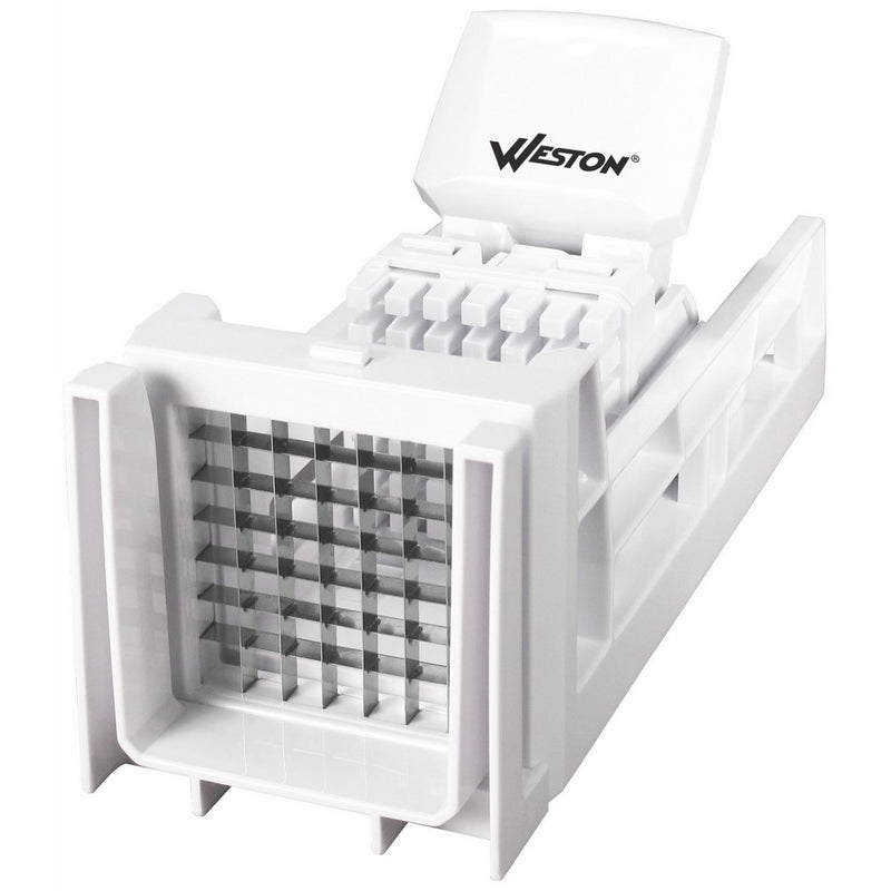Weston Products French Fry Cutter and Veggie Dicer Plastic, White