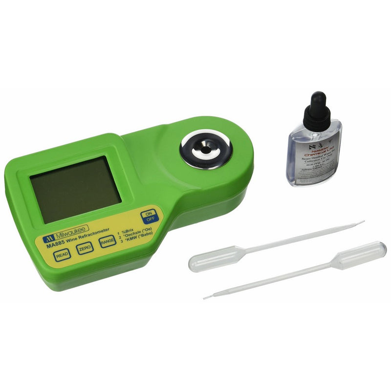 Milwaukee Instruments MA885 Digital Refractometer Grape Juice