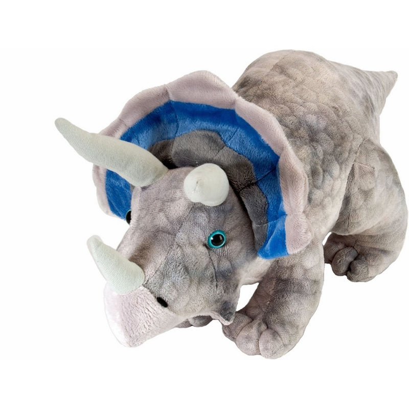 Wild Republic Triceratops Plush, Dinosaur Stuffed Animal, Plush Toy, Gifts for Kids, Dinosauria 10 Inches