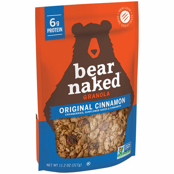Bear Naked Original Cinnamon Protein Granola, 11.2 Ounce (Packaging May Vary)