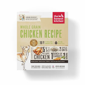 Honest Kitchen The Human Grade Dehydrated Organic Grain Chicken Dog Food, 4 lb - Revel