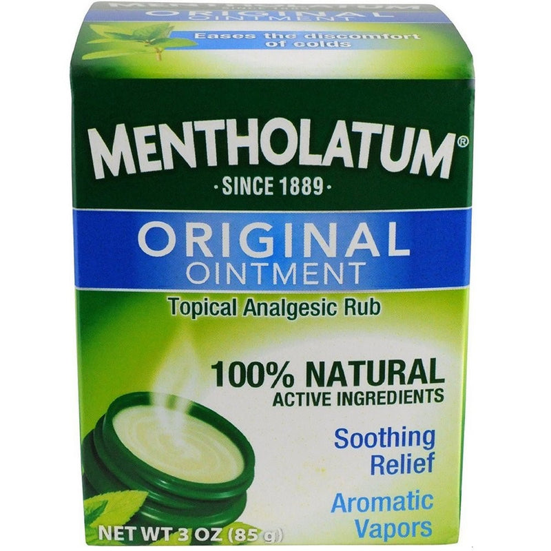 Mentholatum Ointment Topical Analgesic Rub, 3 Ounce