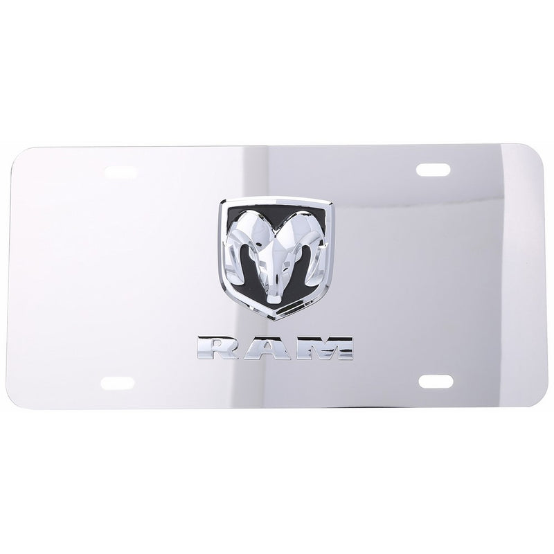 Pilot Automotive Accessory LP-031B Dodge Chrome 3D Plate