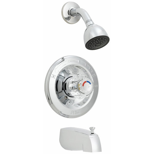 Delta 1348 Monitor 13 Series Tub and Shower Trim, Chrome