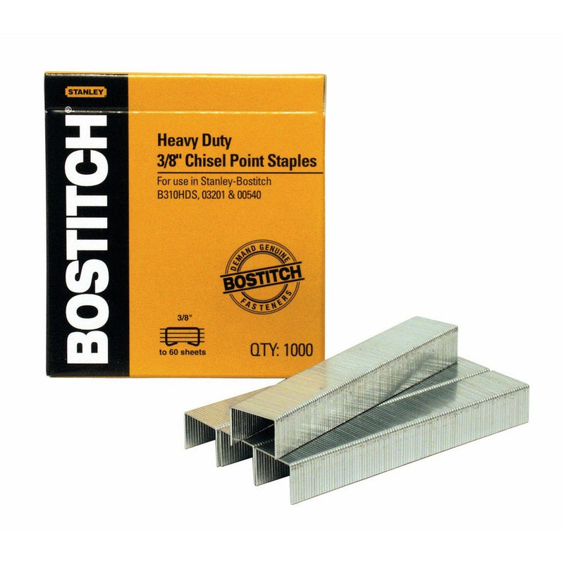 Bostitch SB353/8-1M Heavy Duty Premium Staples