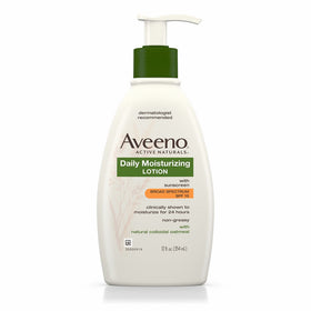 Aveeno Daily Moisturizing Body Lotion With SPF 15, 12 Fl. Oz