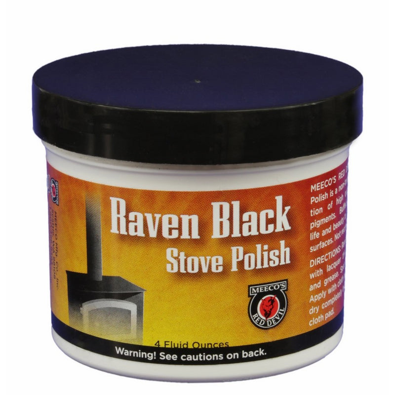 MEECO'S RED DEVIL 402 Stove Paste, Black